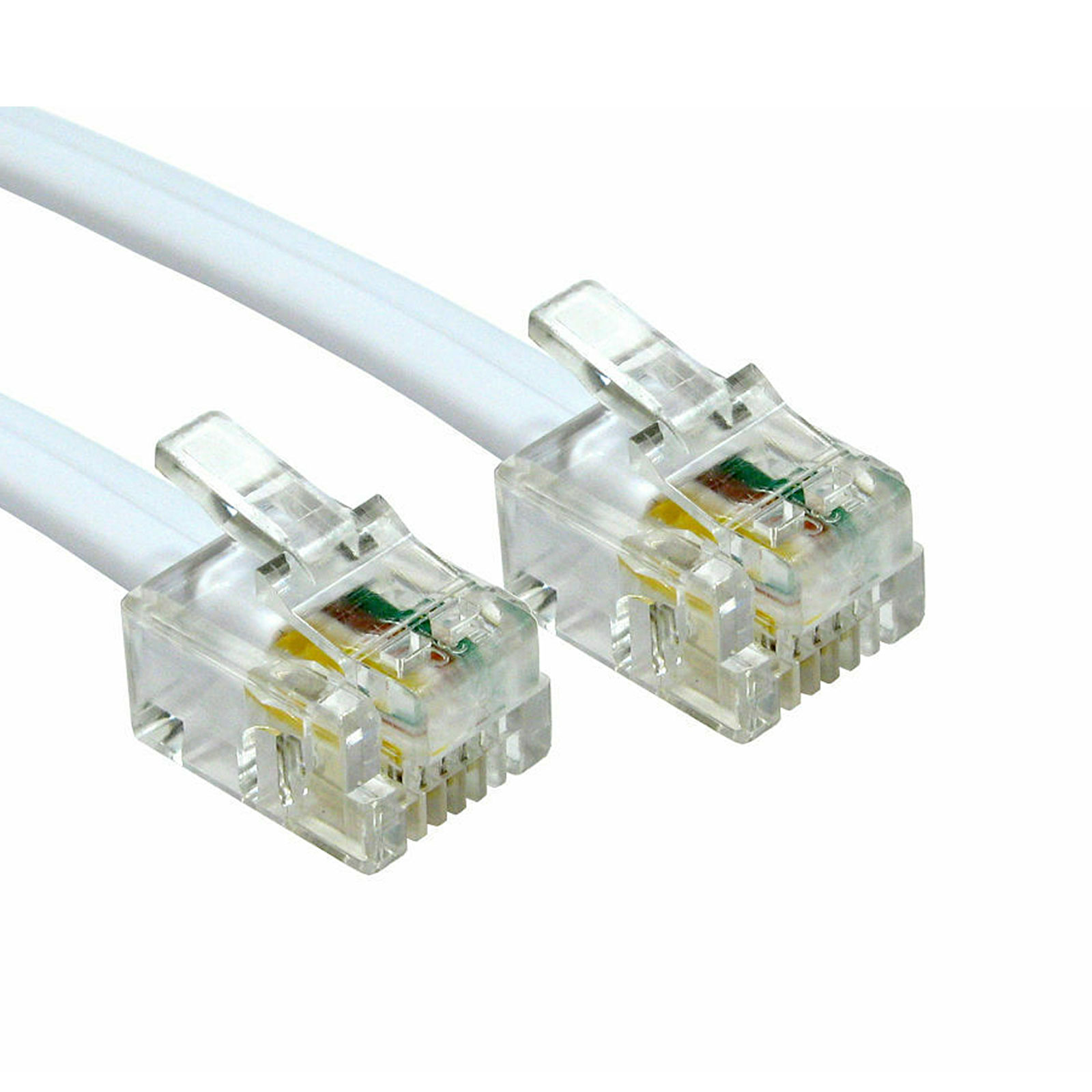 high speed modem cable white