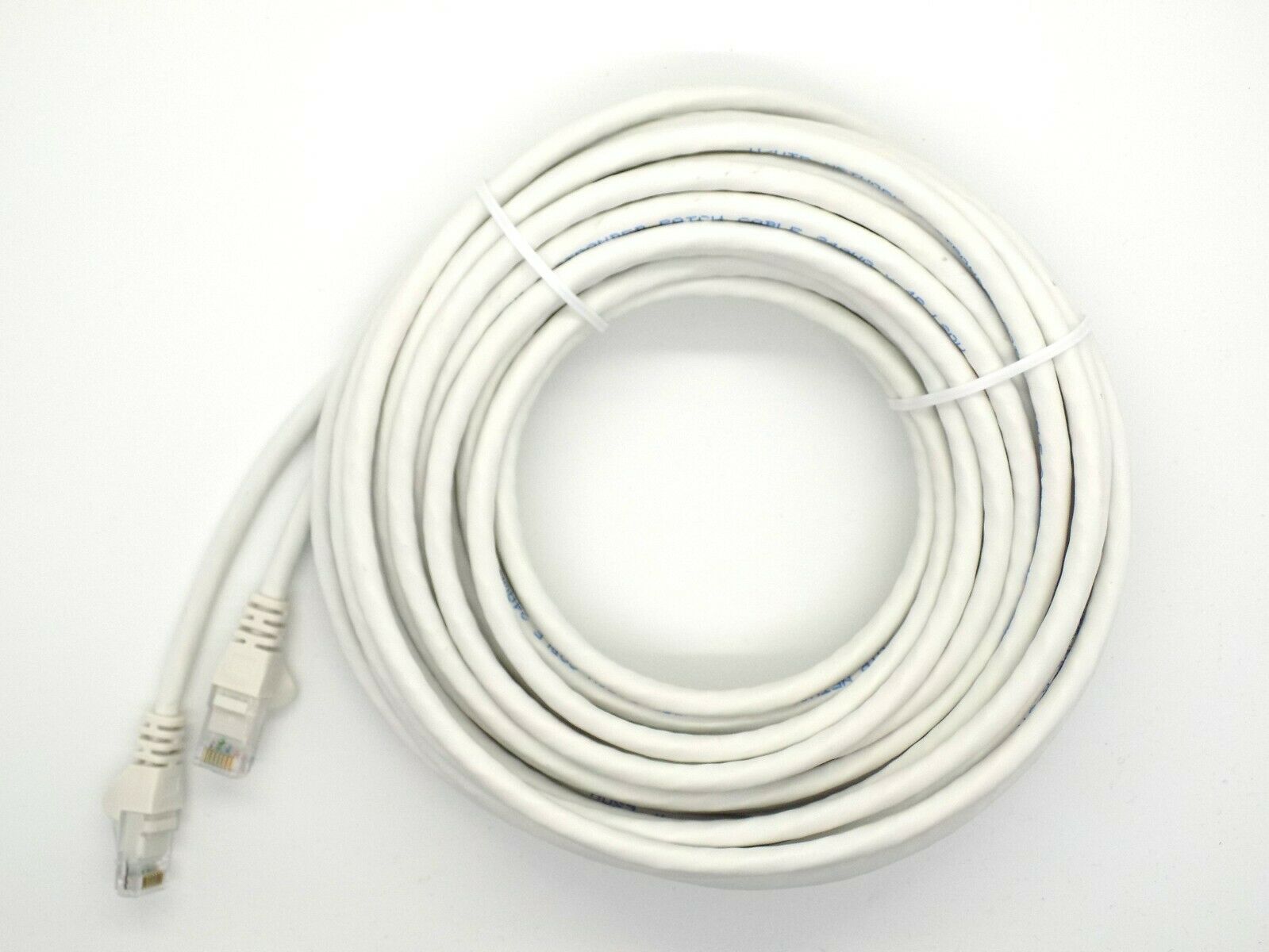 cat5e network patch cable white